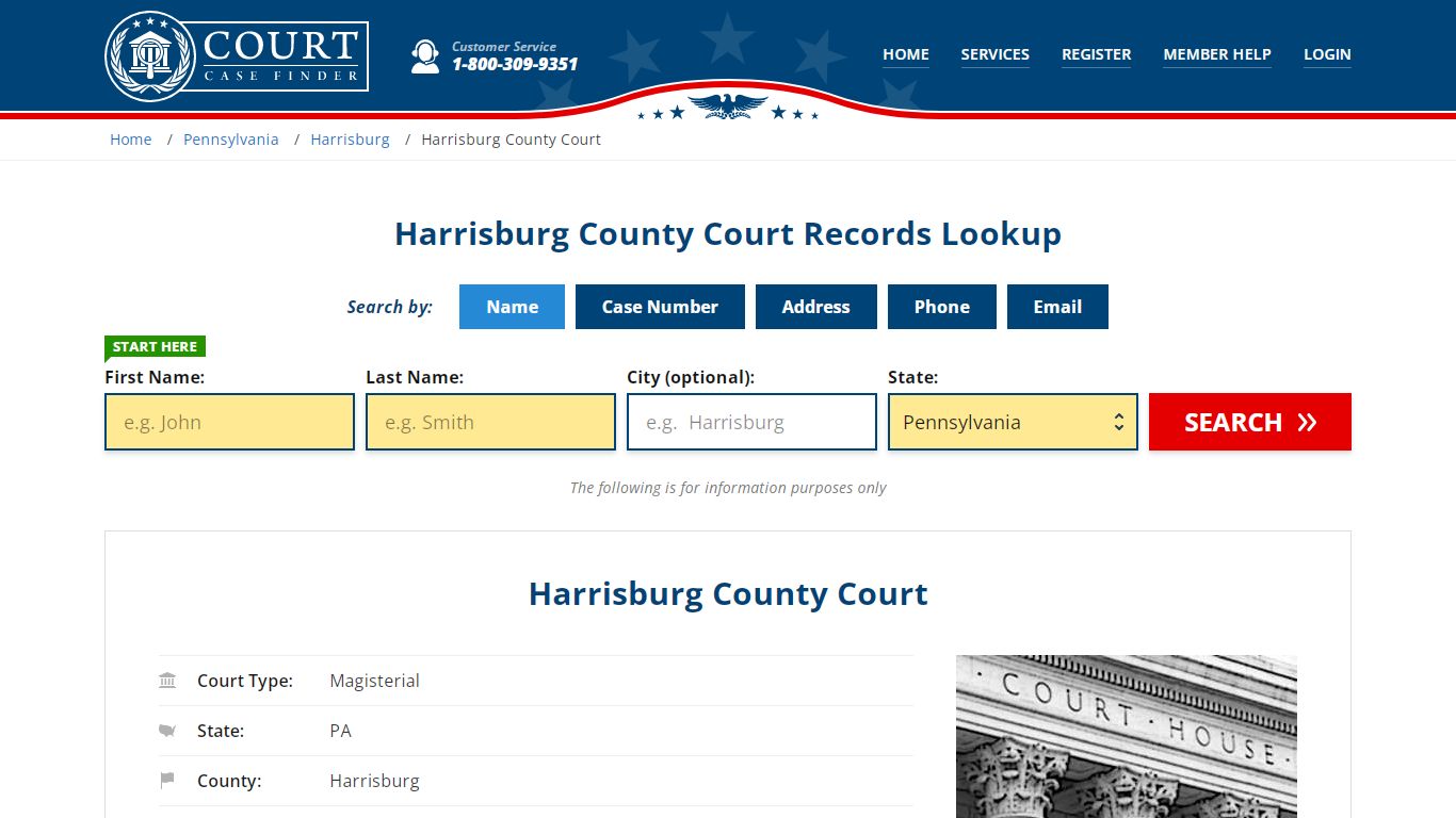 Harrisburg County Court Records | Harrisburg, Harrisburg County, PA ...